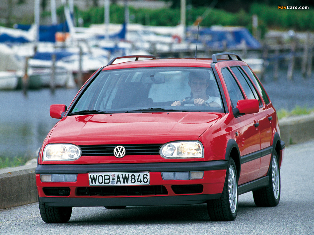 Volkswagen Golf Variant (Typ 1H) 1993–99 photos (1024 x 768)