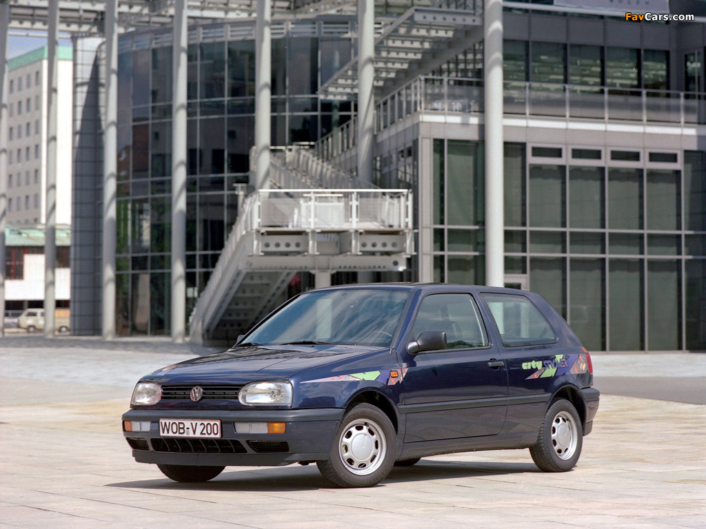 Volkswagen Golf City Stromer (Typ 1H) 1995 images (1024 x 768)