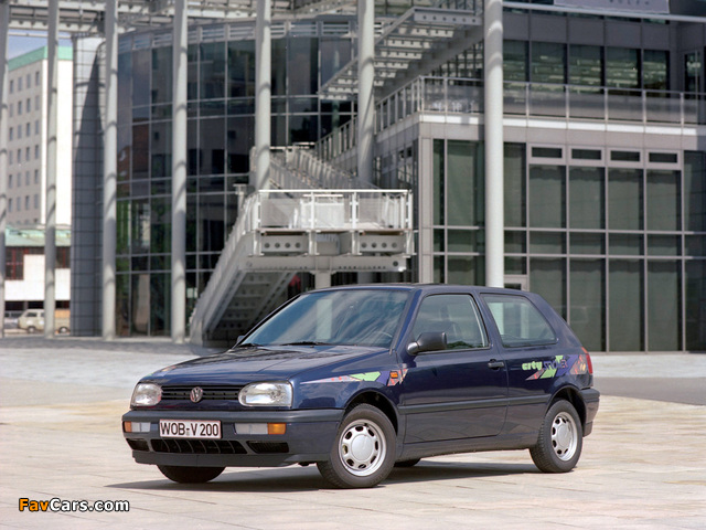 Volkswagen Golf City Stromer (Typ 1H) 1995 images (640 x 480)