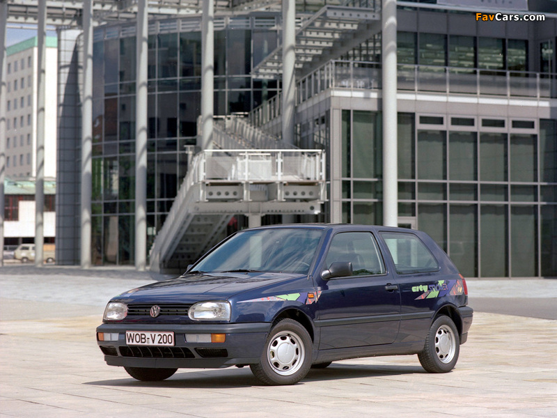 Volkswagen Golf City Stromer (Typ 1H) 1995 images (800 x 600)