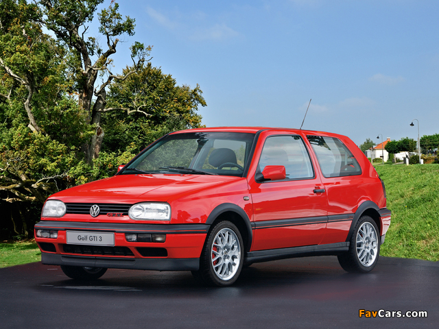 Volkswagen Golf GTI Special Edition (Typ 1H) 1996 wallpapers (640 x 480)