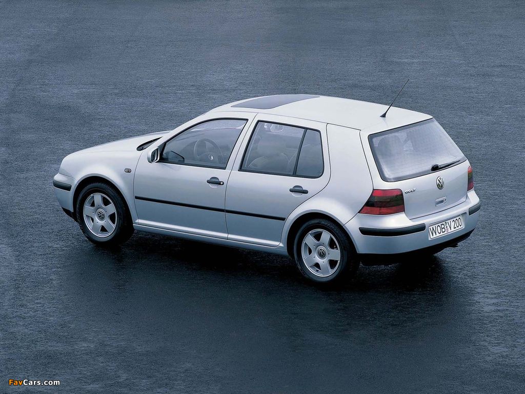 Volkswagen Golf 5-door (Typ 1J) 1997–2003 images (1024 x 768)