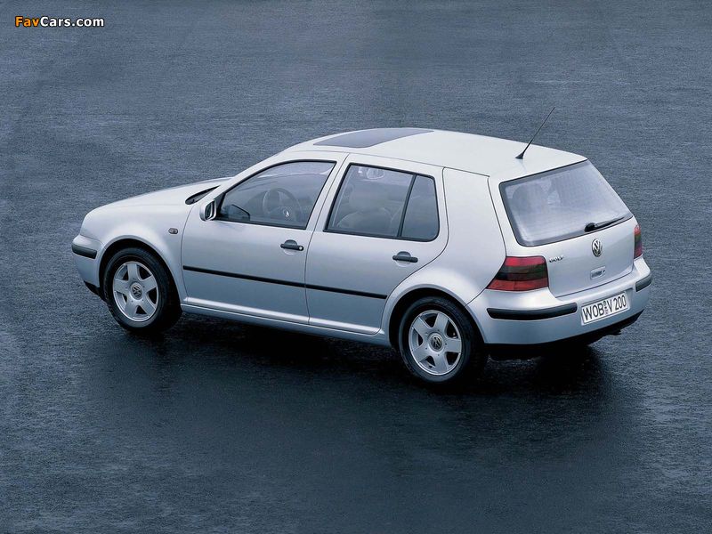 Volkswagen Golf 5-door (Typ 1J) 1997–2003 images (800 x 600)