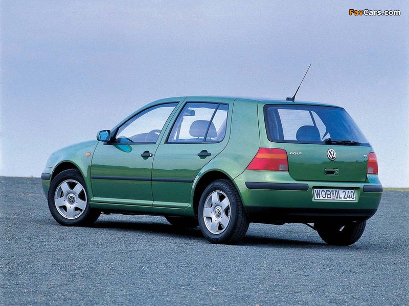 Volkswagen Golf 5-door (Typ 1J) 1997–2003 photos (800 x 600)