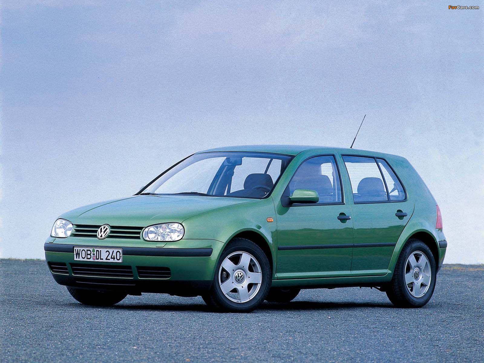 Volkswagen Golf 5-door (Typ 1J) 1997–2003 pictures (1600 x 1200)