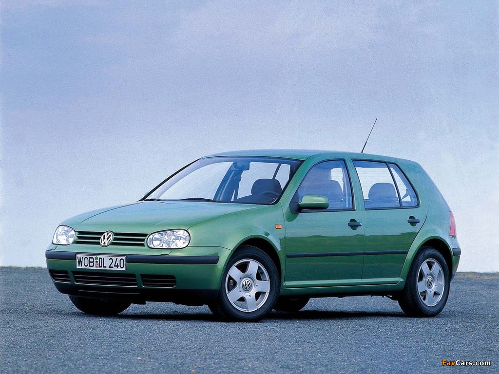 Volkswagen Golf 5-door (Typ 1J) 1997–2003 pictures (1024 x 768)