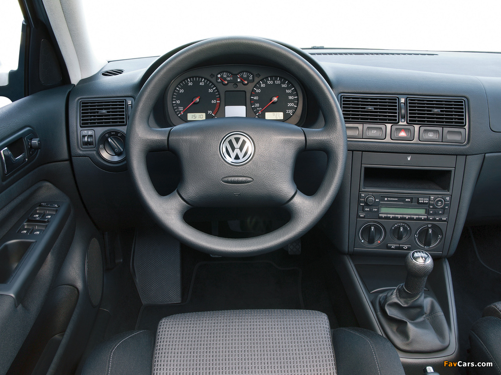 Volkswagen Golf 5-door (Typ 1J) 1997–2003 wallpapers (1024 x 768)