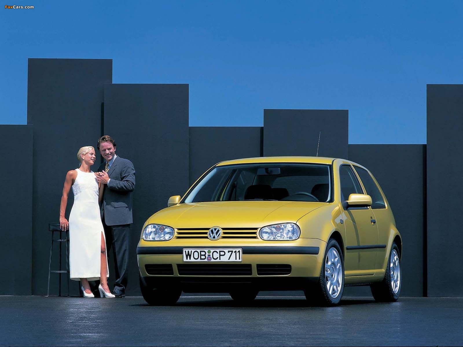 Volkswagen Golf 3-door (Typ 1J) 1997–2003 wallpapers (1600 x 1200)