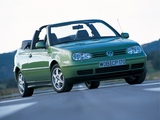 Volkswagen Golf Cabrio (Typ 1J) 1998–2002 photos