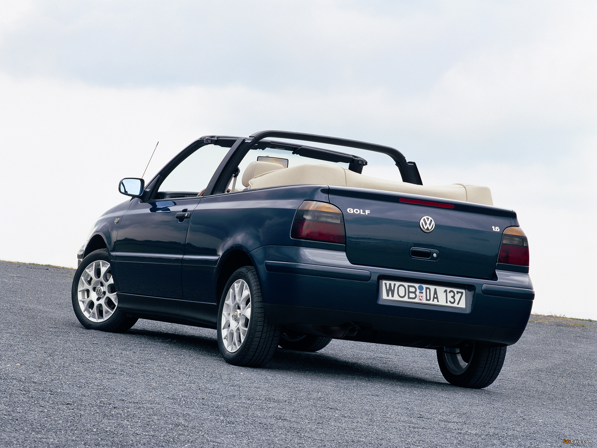 Volkswagen Golf Cabrio (Typ 1J) 1998–2002 photos (2048 x 1536)