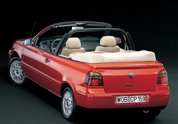 Volkswagen Golf Cabrio (Typ 1J) 1998–2002 pictures