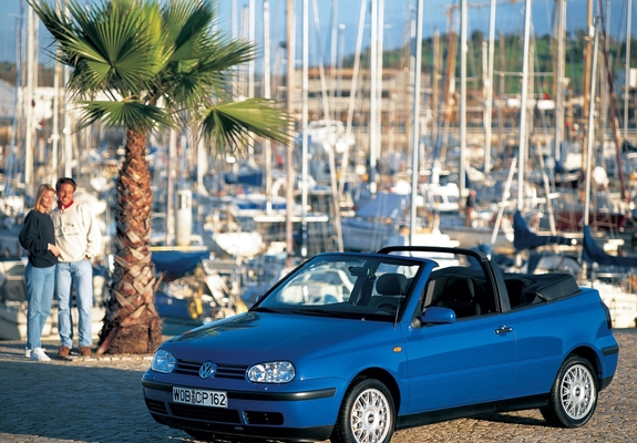 Volkswagen Golf Cabrio (Typ 1J) 1998–2002 wallpapers