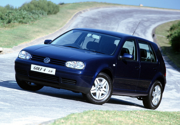 Volkswagen Golf 2.0 5-door ZA-spec (Typ 1J) 1999–2003 photos
