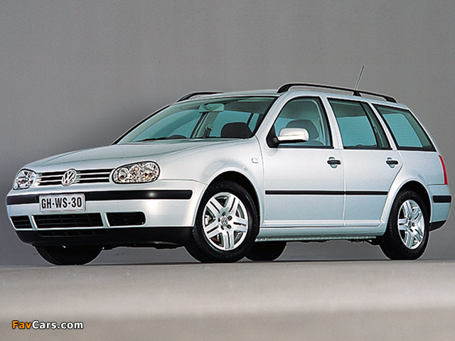 Volkswagen Golf Estate (Typ 1J) 1999–2007 photos (640 x 480)