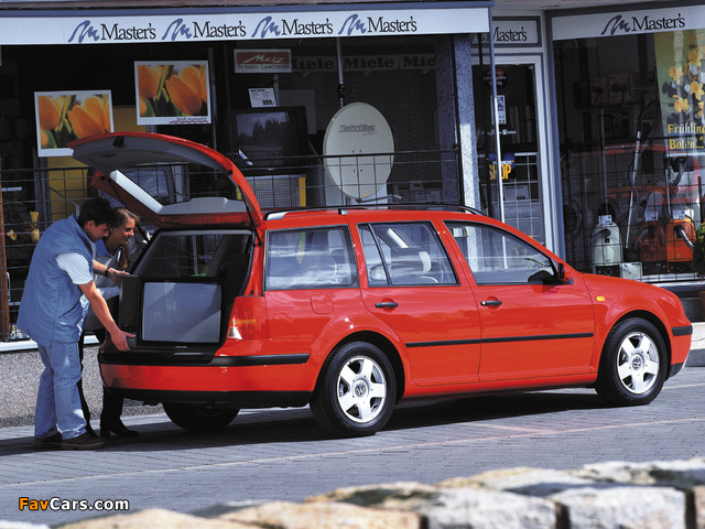 Volkswagen Golf Variant (Typ 1J) 1999–2007 photos (640 x 480)