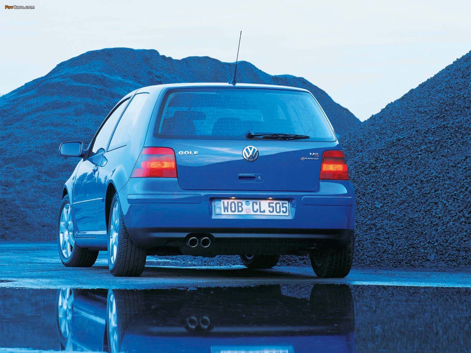 Volkswagen Golf V6 4MOTION 3-door (Typ 1J) 1999–2003 pictures (1600 x 1200)
