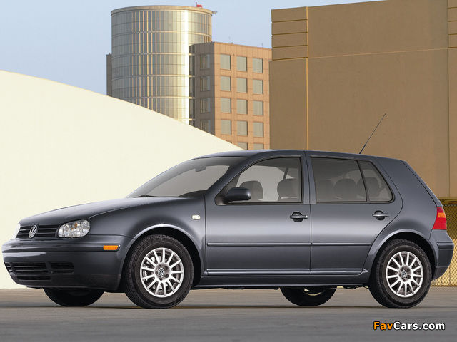 Volkswagen Golf 1.9 TDI 5-door US-spec (Typ 1J) 1999–2003 wallpapers (640 x 480)