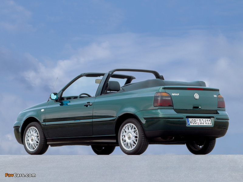 Volkswagen Golf Cabriolet Last Edition (Typ 1H) 2002 pictures (800 x 600)