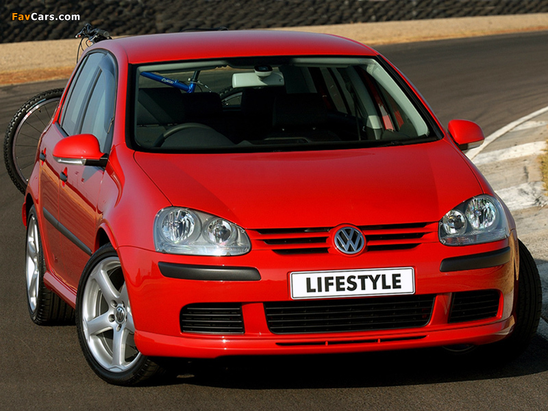 Volkswagen Golf 5-door Lifestyle ZA-spec (Typ 1K) 2004–08 pictures (800 x 600)