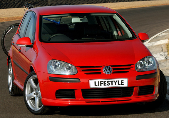 Volkswagen Golf 5-door Lifestyle ZA-spec (Typ 1K) 2004–08 pictures