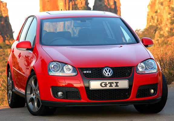 Volkswagen Golf GTI 5-door ZA-spec (Typ 1K) 2004–08 wallpapers