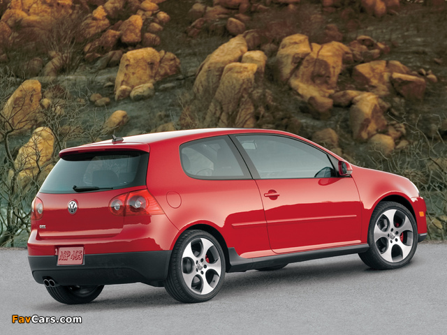 Volkswagen GTI 3-door (Typ 1K) 2006–08 pictures (640 x 480)