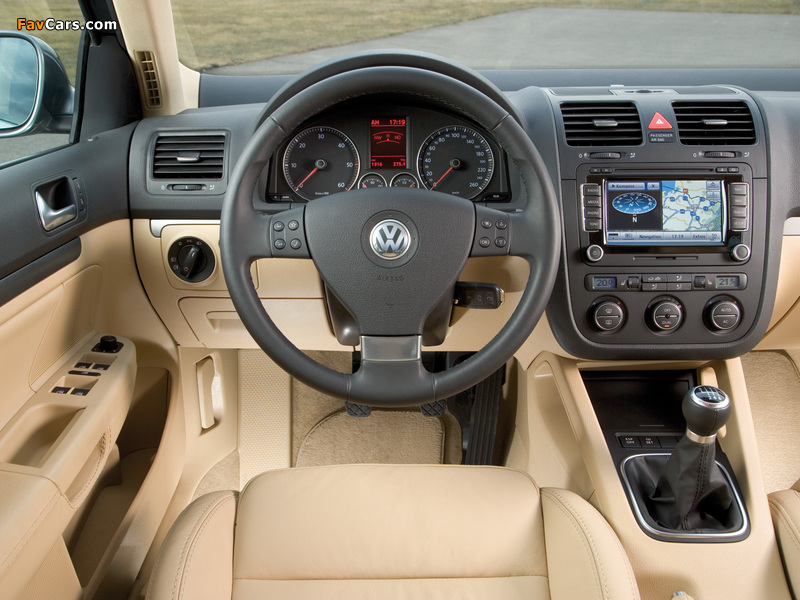 Volkswagen Golf Variant (Typ 1K) 2007–09 photos (800 x 600)