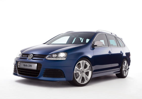 Volkswagen Golf Variant RaVe 270 Concept (Typ 1K) 2007 wallpapers