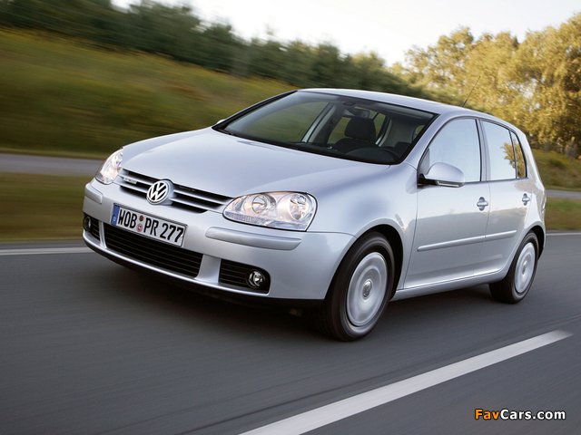 Volkswagen Golf Blue Motion (Typ 1K) 2008 photos (640 x 480)