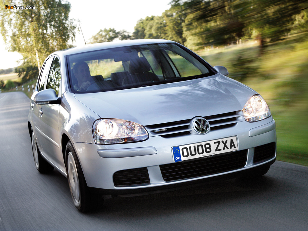 Volkswagen Golf Blue Motion (Typ 1K) 2008 photos (1024 x 768)