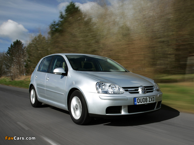 Volkswagen Golf Blue Motion (Typ 1K) 2008 photos (640 x 480)