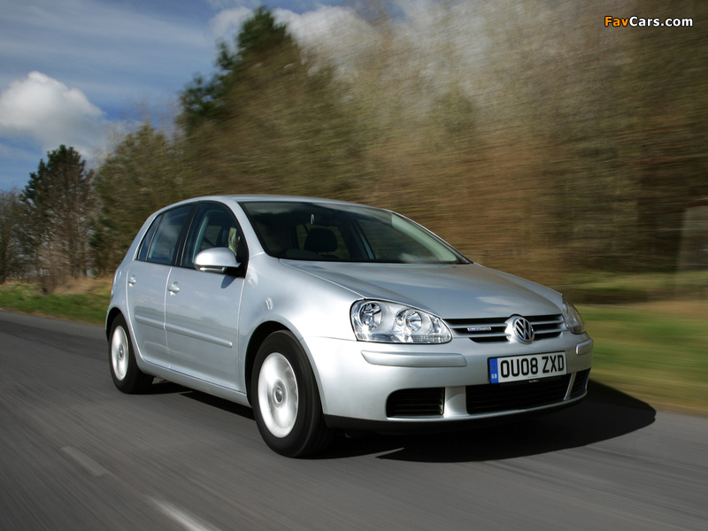 Volkswagen Golf Blue Motion (Typ 1K) 2008 photos (800 x 600)