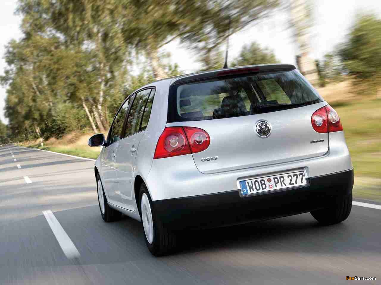 Volkswagen Golf Blue Motion (Typ 1K) 2008 photos (1280 x 960)