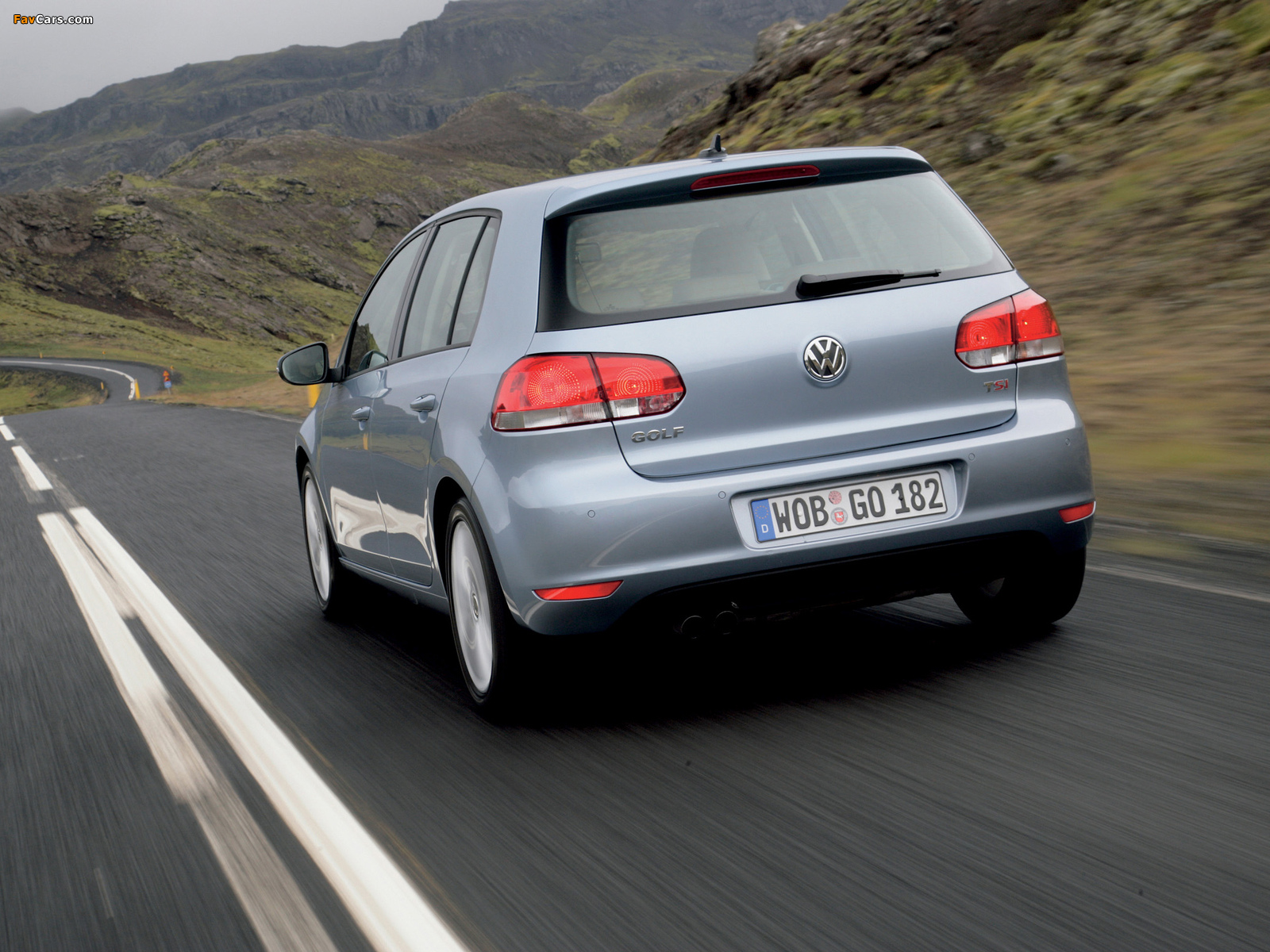 Volkswagen Golf 5-door (Typ 1K) 2008 wallpapers (1600 x 1200)