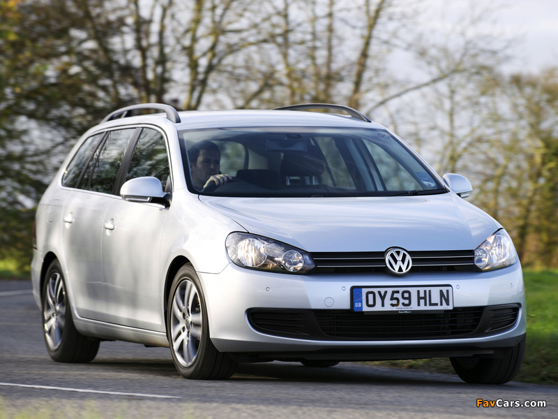 Volkswagen Golf Variant UK-spec (Typ 5K) 2009 images (800 x 600)