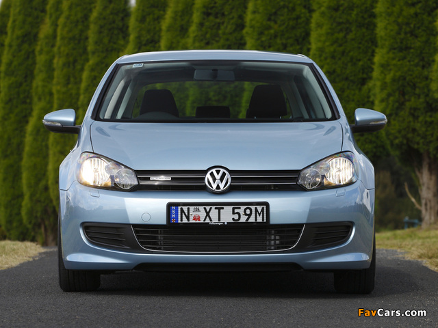 Volkswagen Golf BlueMotion 5-door AU-spec (Typ 5K) 2009–12 photos (640 x 480)