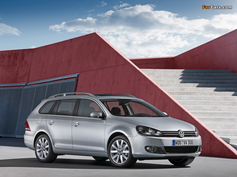 Volkswagen Golf Variant (Typ 5K) 2009 photos (800 x 600)