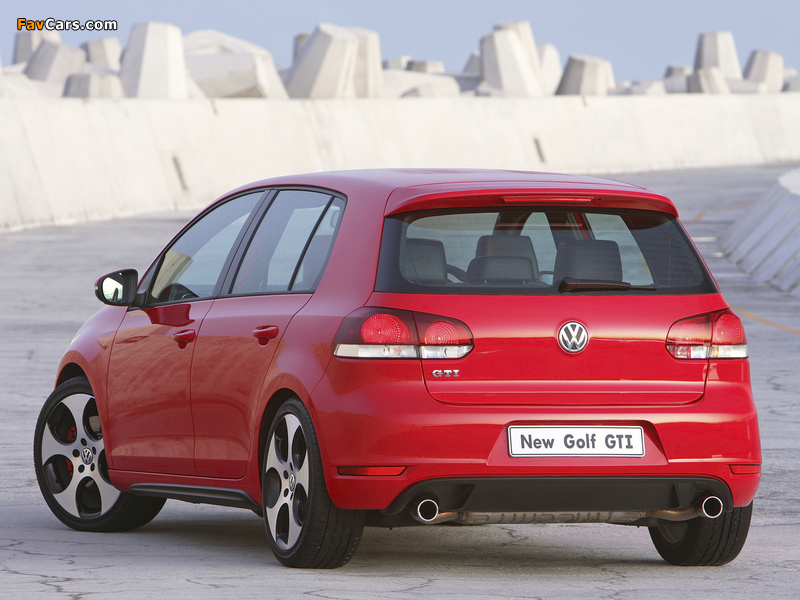 Volkswagen Golf GTI 5-door ZA-spec (Typ 5K) 2009 pictures (800 x 600)