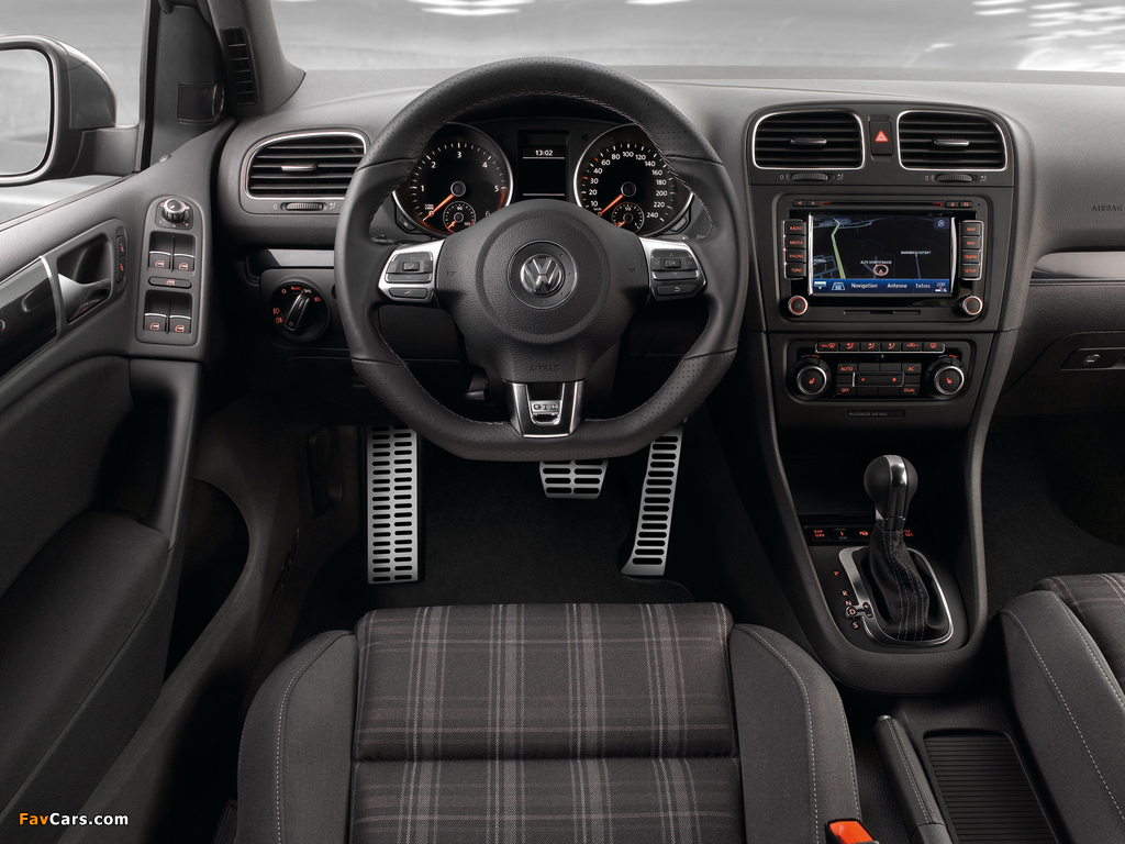 Volkswagen Golf GTD 5-door (Typ 1K) 2009 wallpapers (1024 x 768)