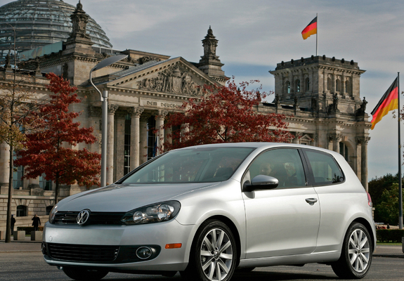 Volkswagen Golf 3-door US-spec (Typ 5K) 2009 wallpapers