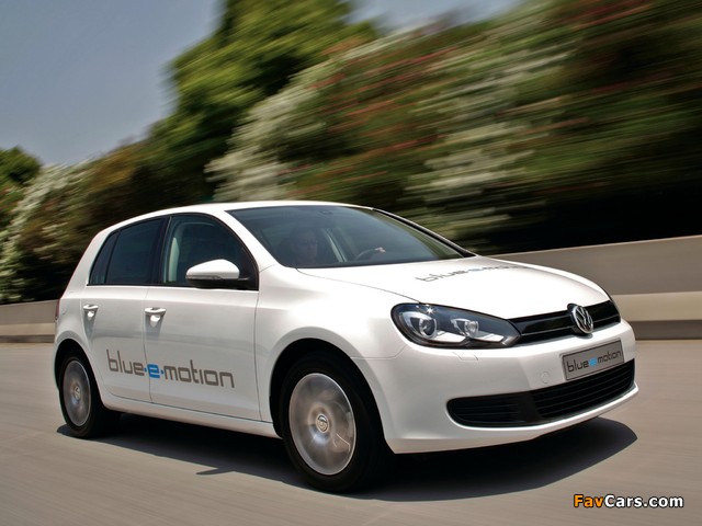 Volkswagen Golf Blue-e-motion Prototype (Typ 5K) 2010 images (640 x 480)