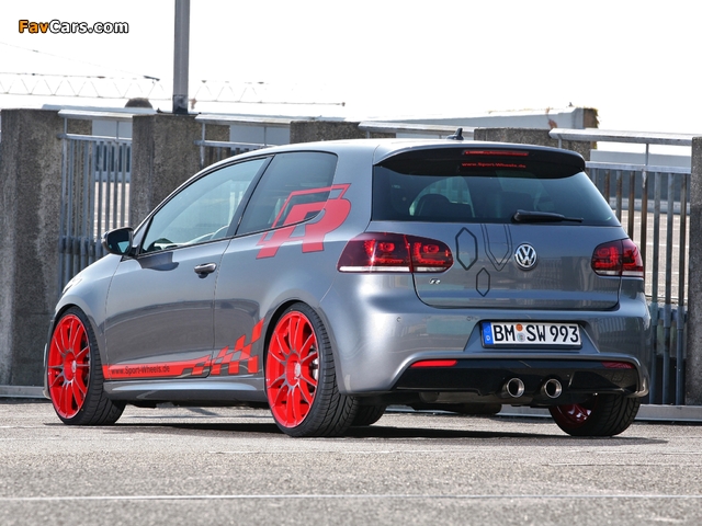 Sport-Wheels Volkswagen Golf R (Typ 5K) 2010 wallpapers (640 x 480)