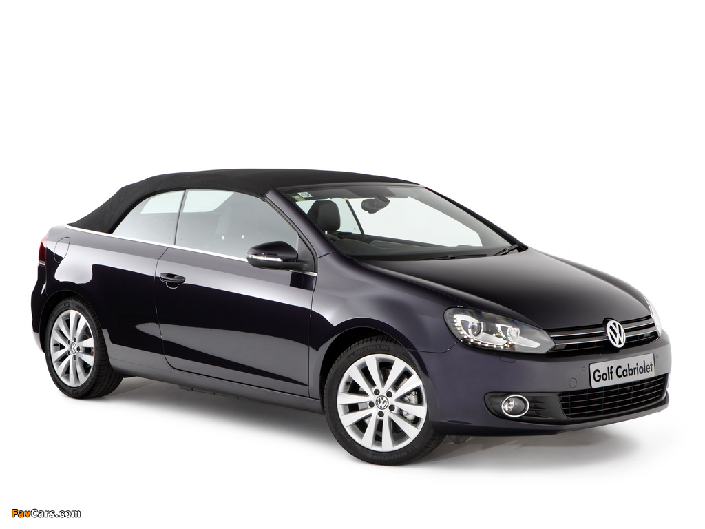 Volkswagen Golf Cabrio AU-spec (Typ 5K) 2011 images (1024 x 768)