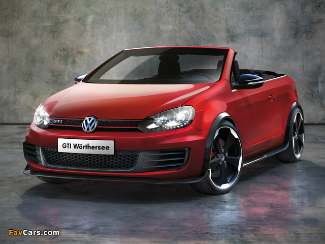 Volkswagen Golf GTI Cabrio Concept (Typ 5K) 2011 photos (640 x 480)