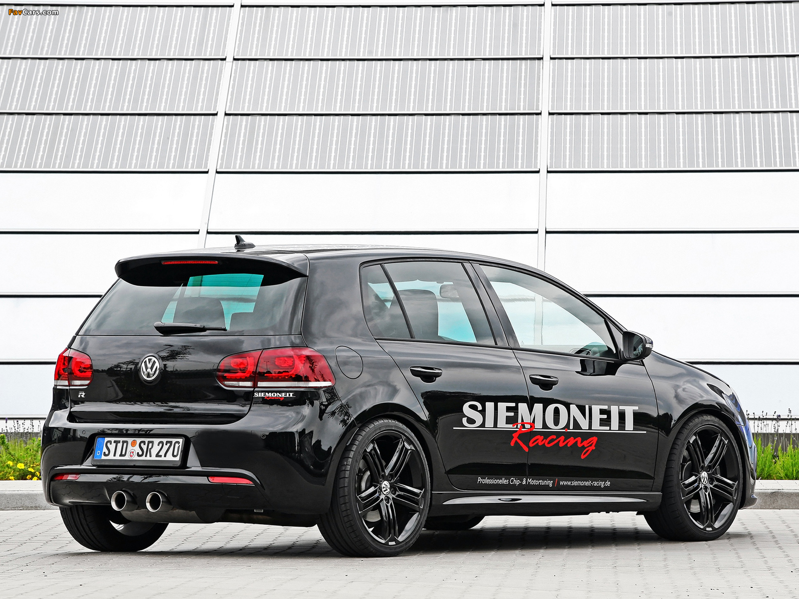 Siemoneit Racing Volkswagen Golf R The Black Pearl (Typ 5K) 2011 wallpapers (1600 x 1200)