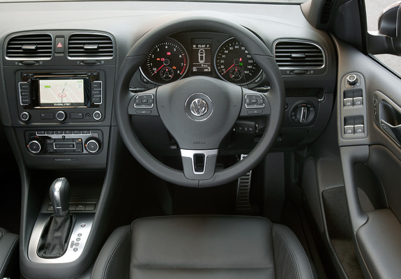 Volkswagen Golf Cabrio UK-spec (Typ 5K) 2011 wallpapers