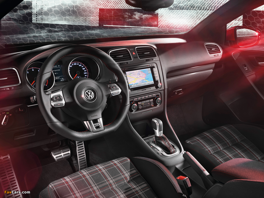 Volkswagen Golf GTI Cabriolet (Typ 5K) 2012 images (1024 x 768)