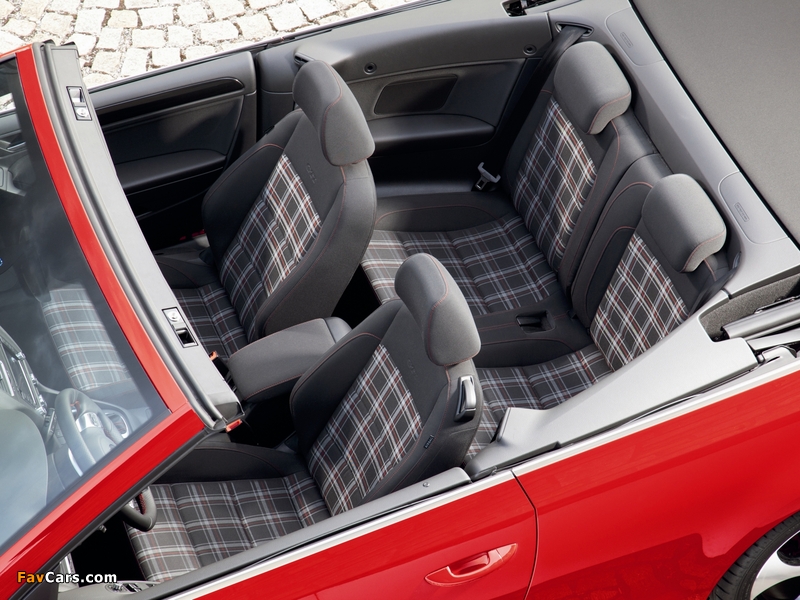 Volkswagen Golf GTI Cabriolet (Typ 5K) 2012 images (800 x 600)