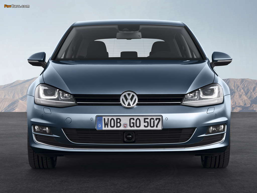 Volkswagen Golf TSI BlueMotion 5-door (Typ 5G) 2012 images (1024 x 768)