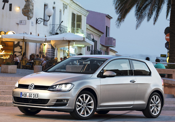 Volkswagen Golf TSI BlueMotion 3-door (Typ 5G) 2012 images